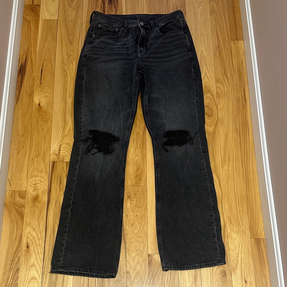 American Eagle Outfitters Black Jeans Size 6
